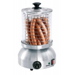 Appareil inox à hot-dogs rond, base ronde, 800 W, 220 V - MONO Bartscher Hot-Dog