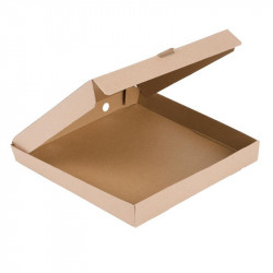 Lot de 50 boîtes à pizza (Ø)350 mm en carton recyclable FIESTA Produits à usage unique