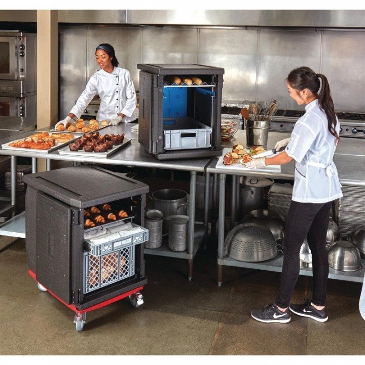 Conteneur isotherme EPP 155 Litres, pour bacs (L)600 x (P)400 mm à chargement frontal – product_manufacturer | product_catego...