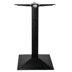 Pied de table en fonte noire dégradée pour table carrée & ronde BOLERO Pieds de tables