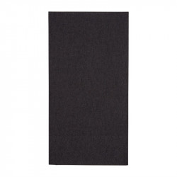 Lot de 2000 serviettes de table en papier noires FIESTA Produits à usage unique