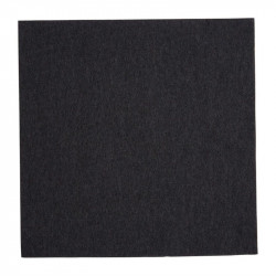 Lot de 2000 serviettes de dîner en papier noires FIESTA Produits à usage unique