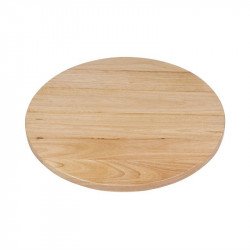Plateau de table rond (Ø)600 mm, finition bois naturel BOLERO Plateaux de table