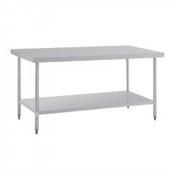 Table inox centrale (L) 1800 x (P) 900 mm VOGUE Tables inox