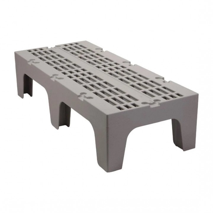 Palette de stockage (L)1220 x (P)533 x (H)300 mm, raccord camlink inclus, en polypropylène – product_manufacturer | product_c...