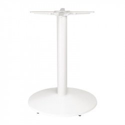 Pied de table en fonte blanche pour table carrée & ronde BOLERO Pieds de tables