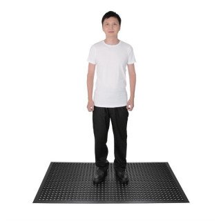 Tapis anti-fatigue en caoutchouc noir, JANTEX – product_manufacturer | product_category_name