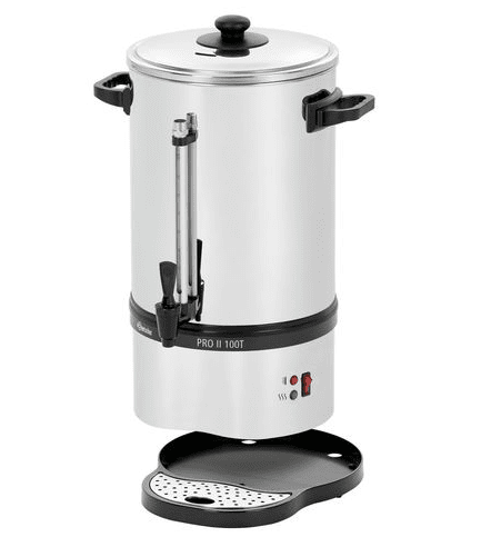 Percolateur à Café CASSELIN CPC100S - 100 Tasses, 15L, Inox, 1650W