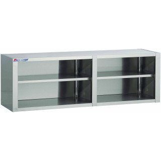Armoire inox murale ouverte (P)300 x (H)500 mm, à fixer, AISI 304 – product_manufacturer | product_category_name