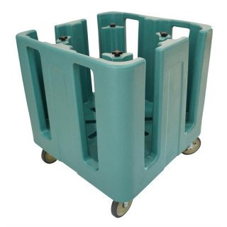 Chariot à vaisselle PRO réglable en polyéthylène bleu ardoise – product_manufacturer | product_category_name