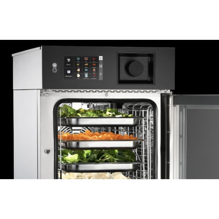 Four mixte électrique compact 6 niveaux GN 1/1, écran digital 5'', vapeur par injection – product_manufacturer | product_cate...