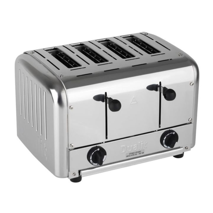 Grille-pain Dualit 49900 – 4 Tranches, Inox, Brunissage Électronique, 2.7 kW, 220 V - MONO – product_manufacturer | product_c...