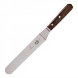 Couteau spatule coudé inox carbone (L)250 mm, manche en bois VICTORINOX Spatules