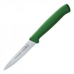 Couteau inox d'office (L) 80 mm, vert DICK Couteaux d'office