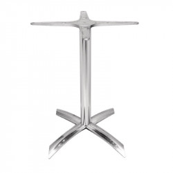 Pied de table basculant en aluminium pour table carrée & ronde BOLERO Pieds de tables