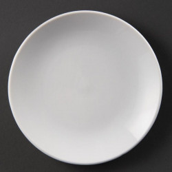 Lot de 12 assiettes rondes plates (Ø)150 mm, en porcelaine OLYMPIA Assiettes